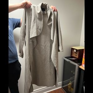 Revamped grey coat size small